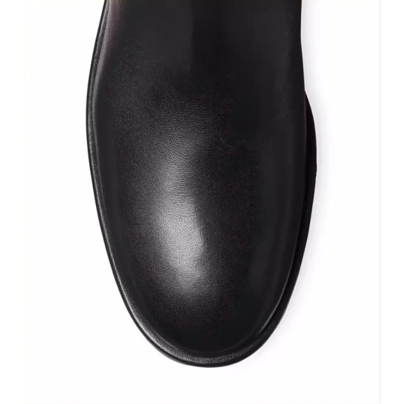 NIB STUART WEITZMAN Amber Over The Knee Nappa Leather Boots Black Sz 8 - Picture 6 of 16
